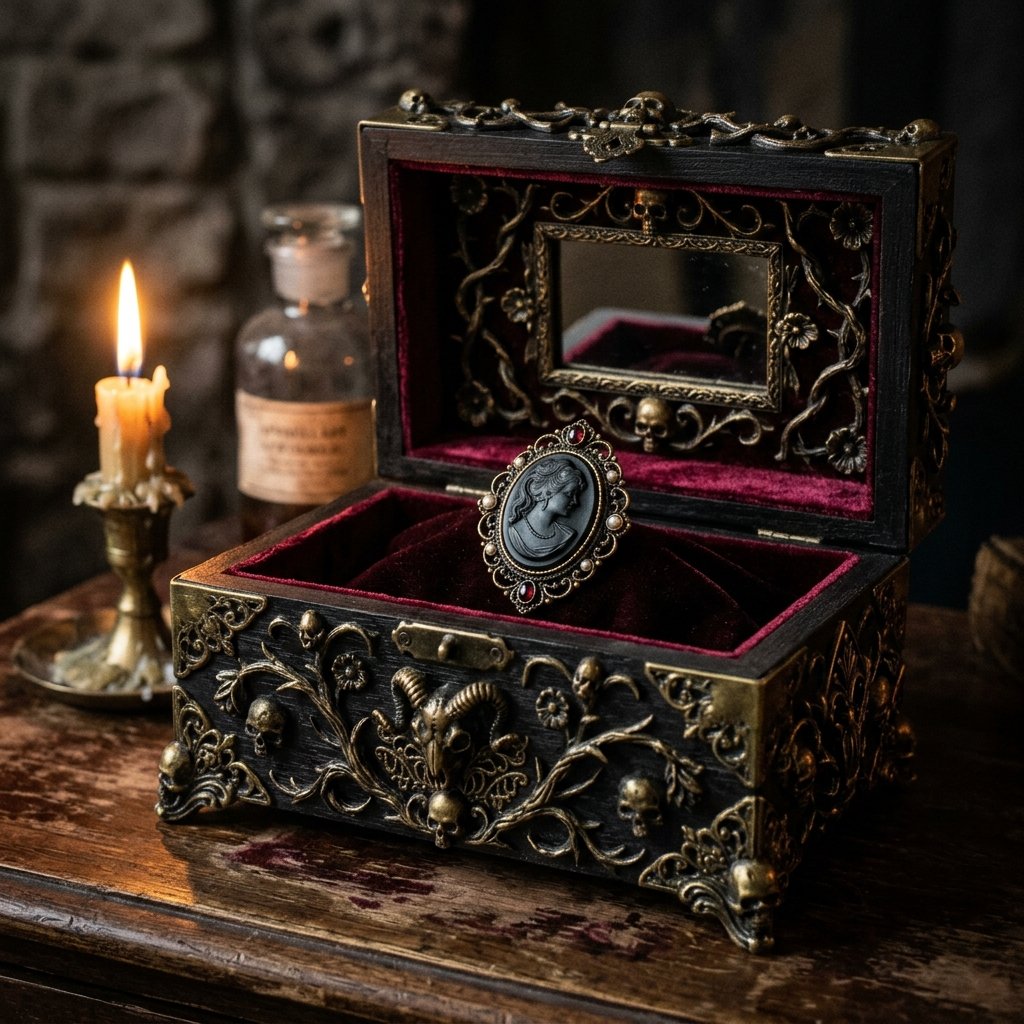 Gothic Jewelry Box — Functional Art